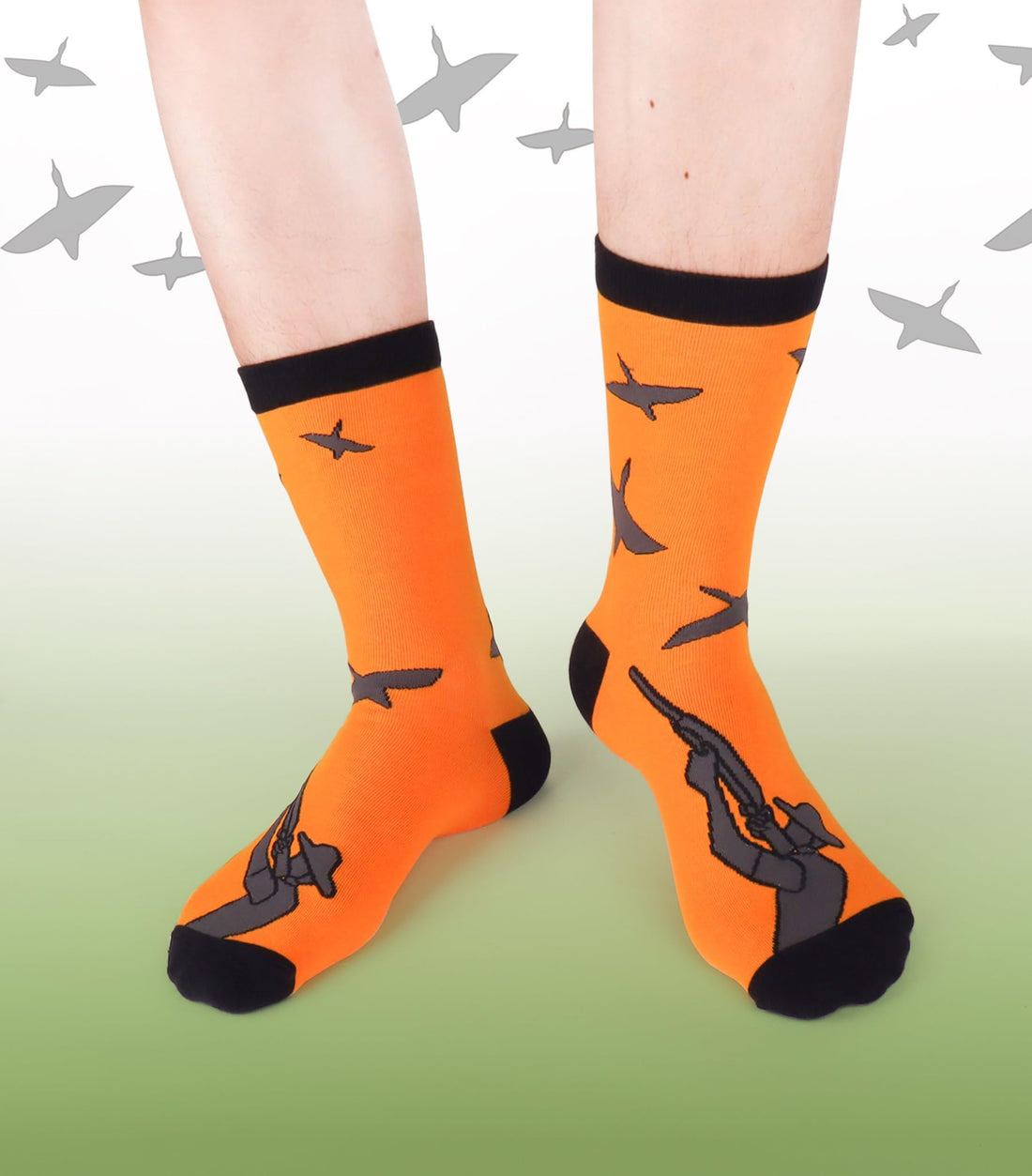 Mens Funny Fun Crazy Funky Dress Crew Socks