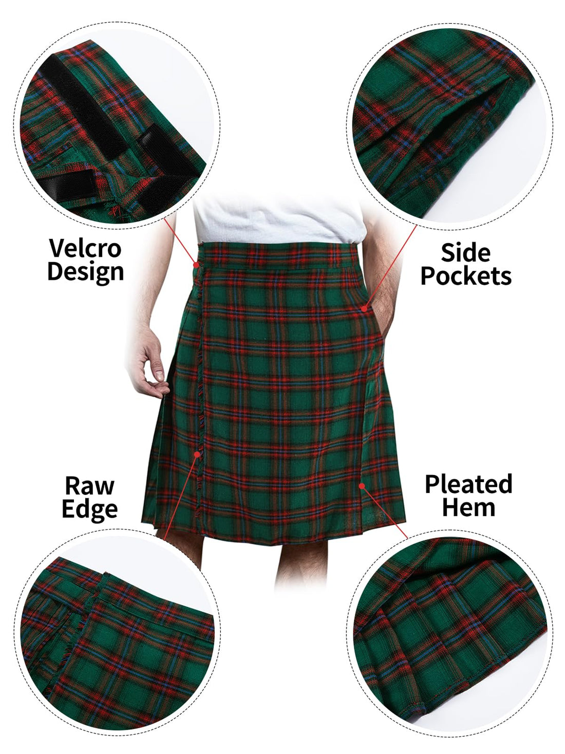 Scottish Tartan Kilt