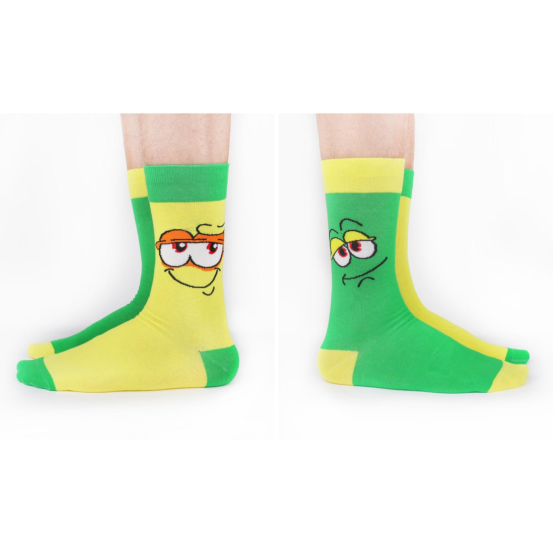 Mens Funny Fun Crazy Funky Dress Crew Socks