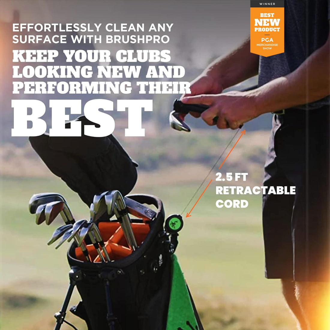 Frogger BrushPro Golf Club Cleaner