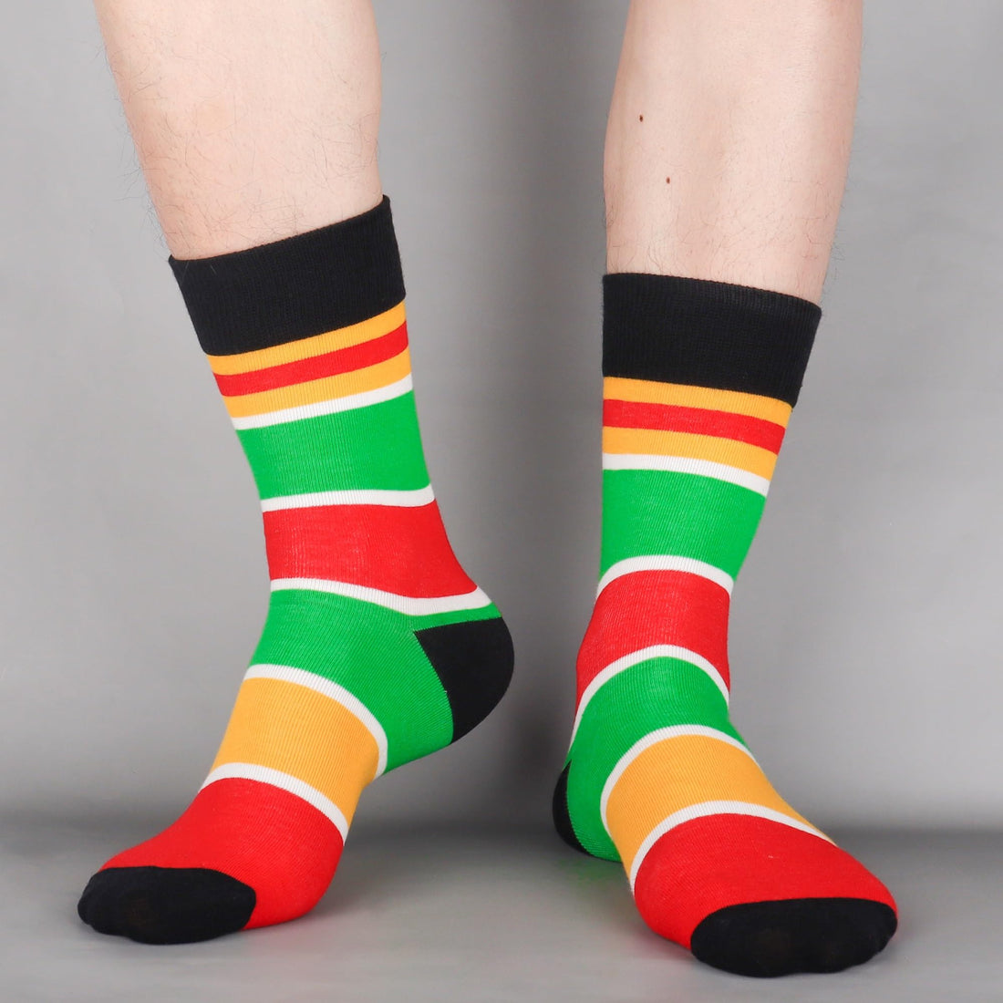 Mens Funny Fun Crazy Funky Dress Crew Socks