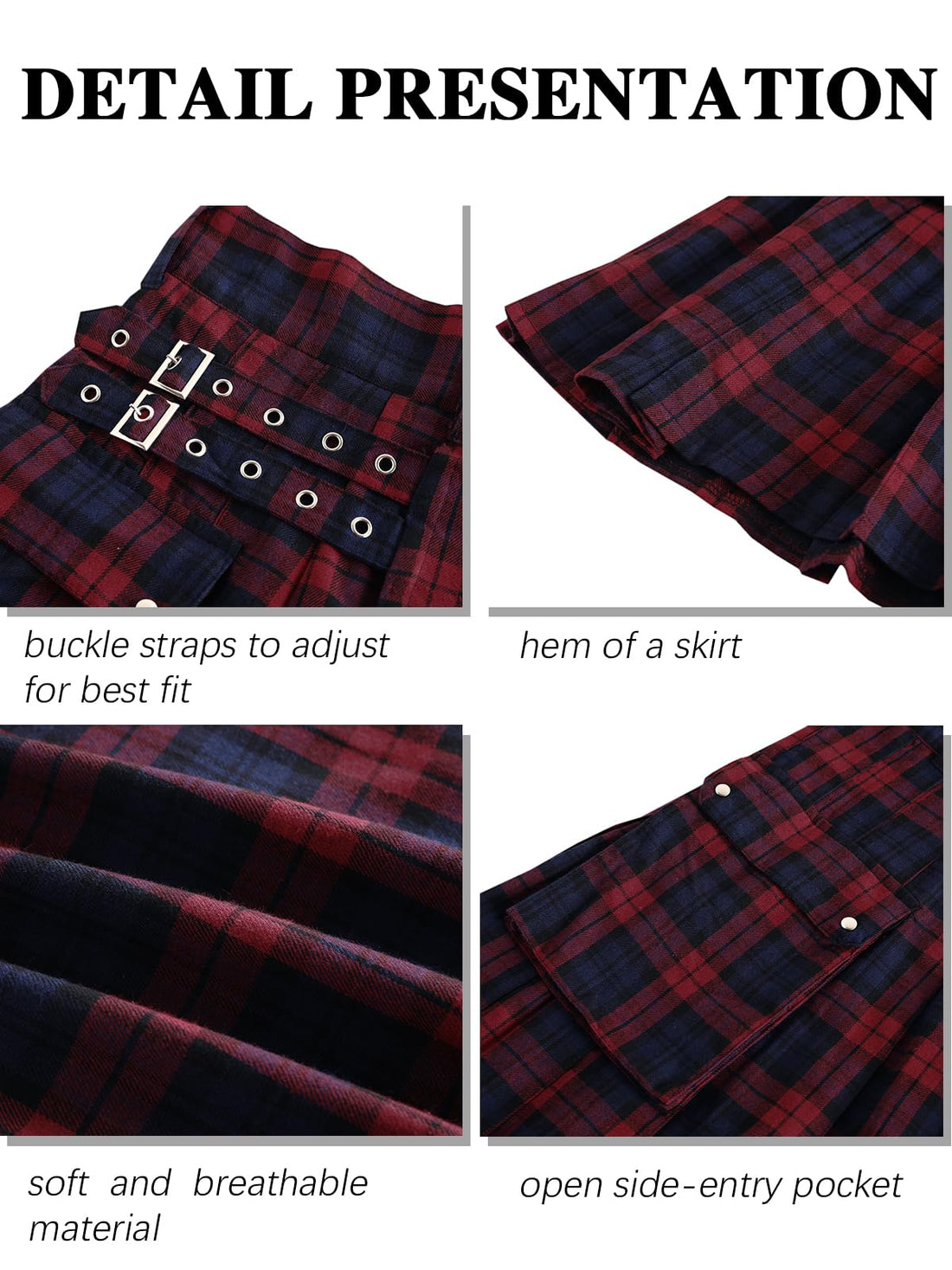 Scottish Tartan Kilt