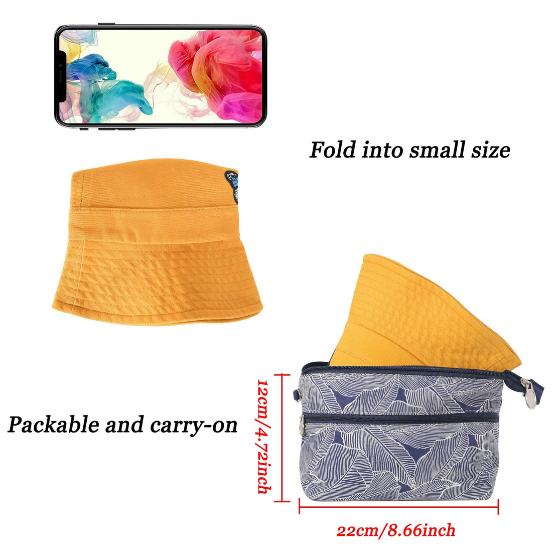 Fashion Embroidered Bucket Hat