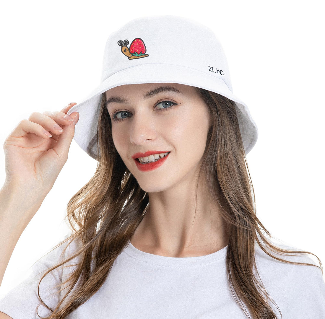 Fashion Embroidered Bucket Hat
