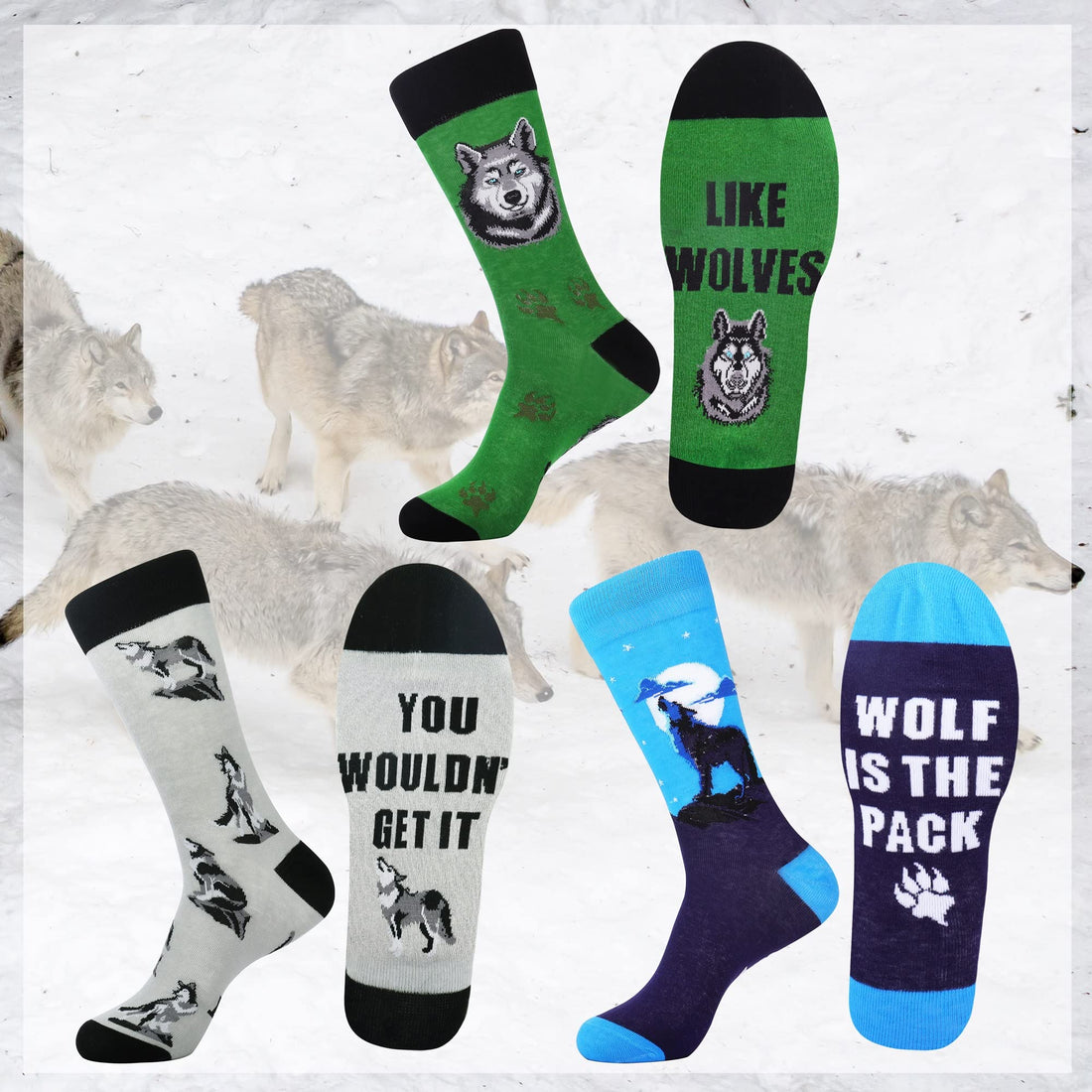 Mens Funny Fun Crazy Funky Dress Crew Socks