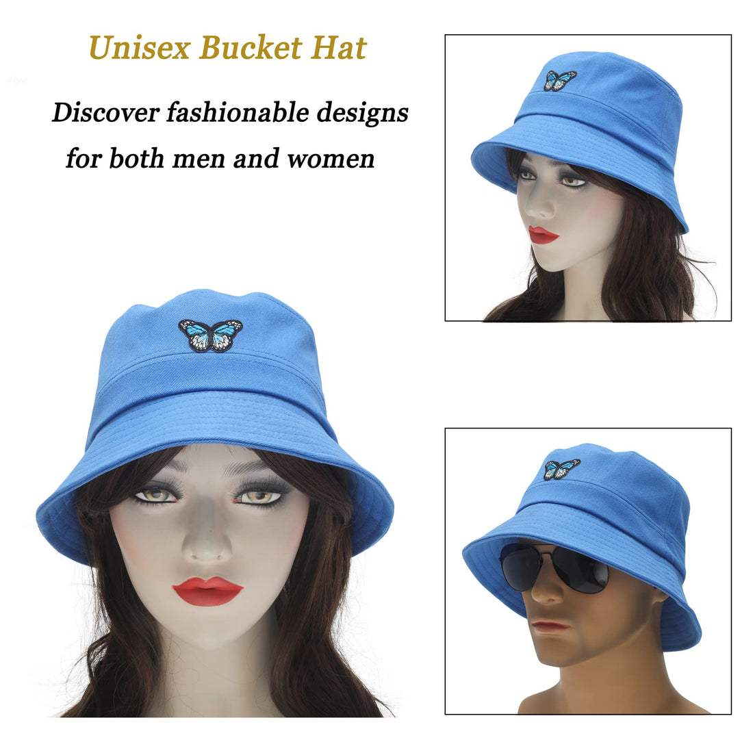 Fashion Embroidered Bucket Hat