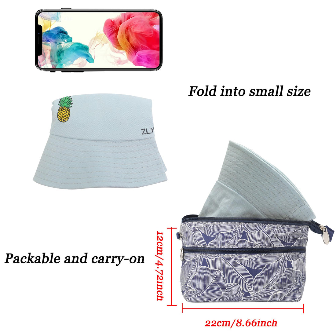 Fashion Embroidered Bucket Hat