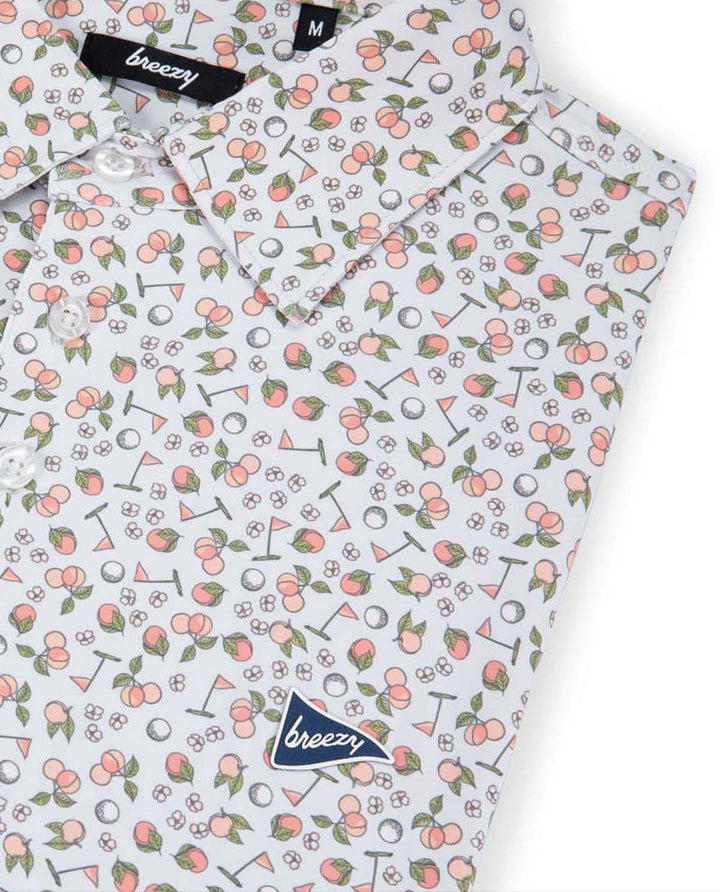 Georgia Peach Polo - Dude Golf