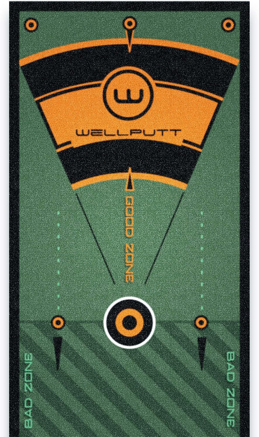 Golf Putting Training Mat (Classic Green 10ft) - Dude Golf