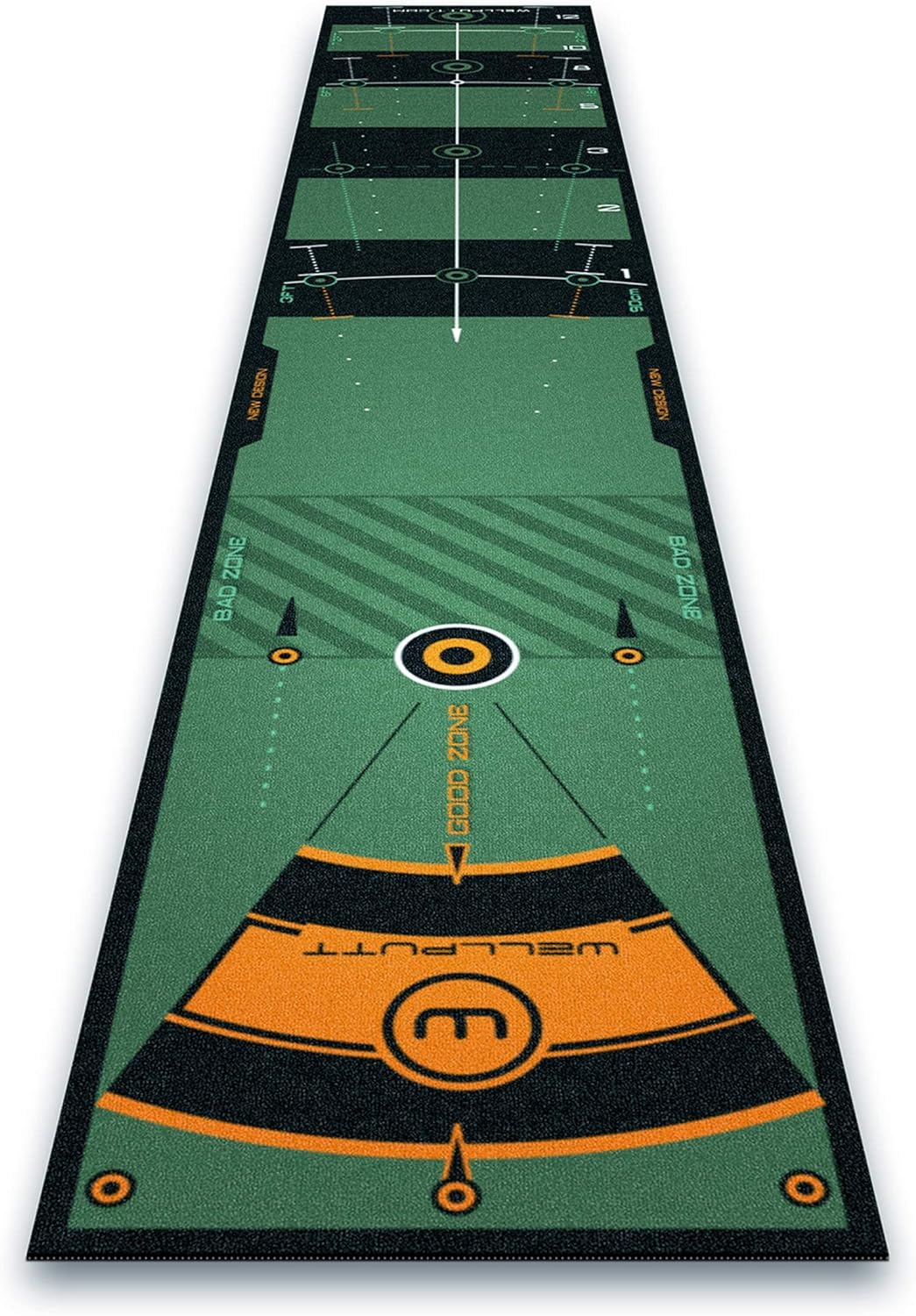 Golf Putting Training Mat (Classic Green 10ft) - Dude Golf