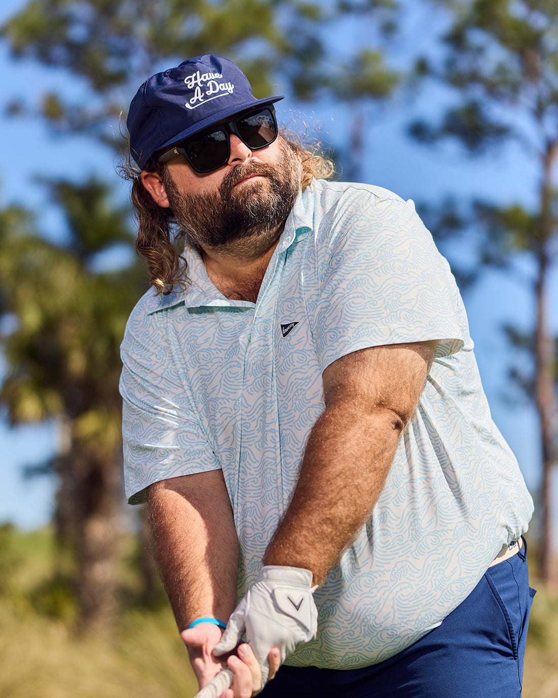 The Crashing Waves Polo - Dude Golf