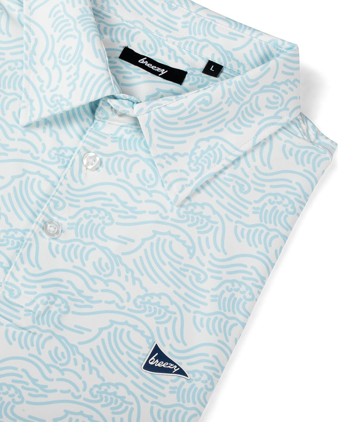The Crashing Waves Polo - Dude Golf