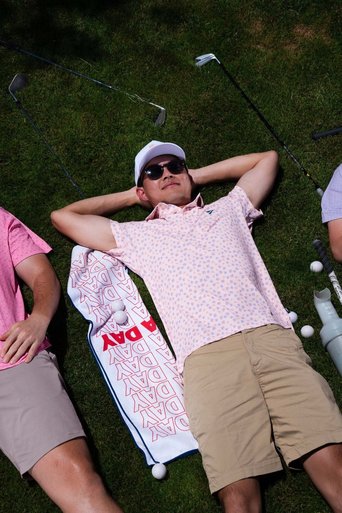 The Orange Berries Polo - Dude Golf
