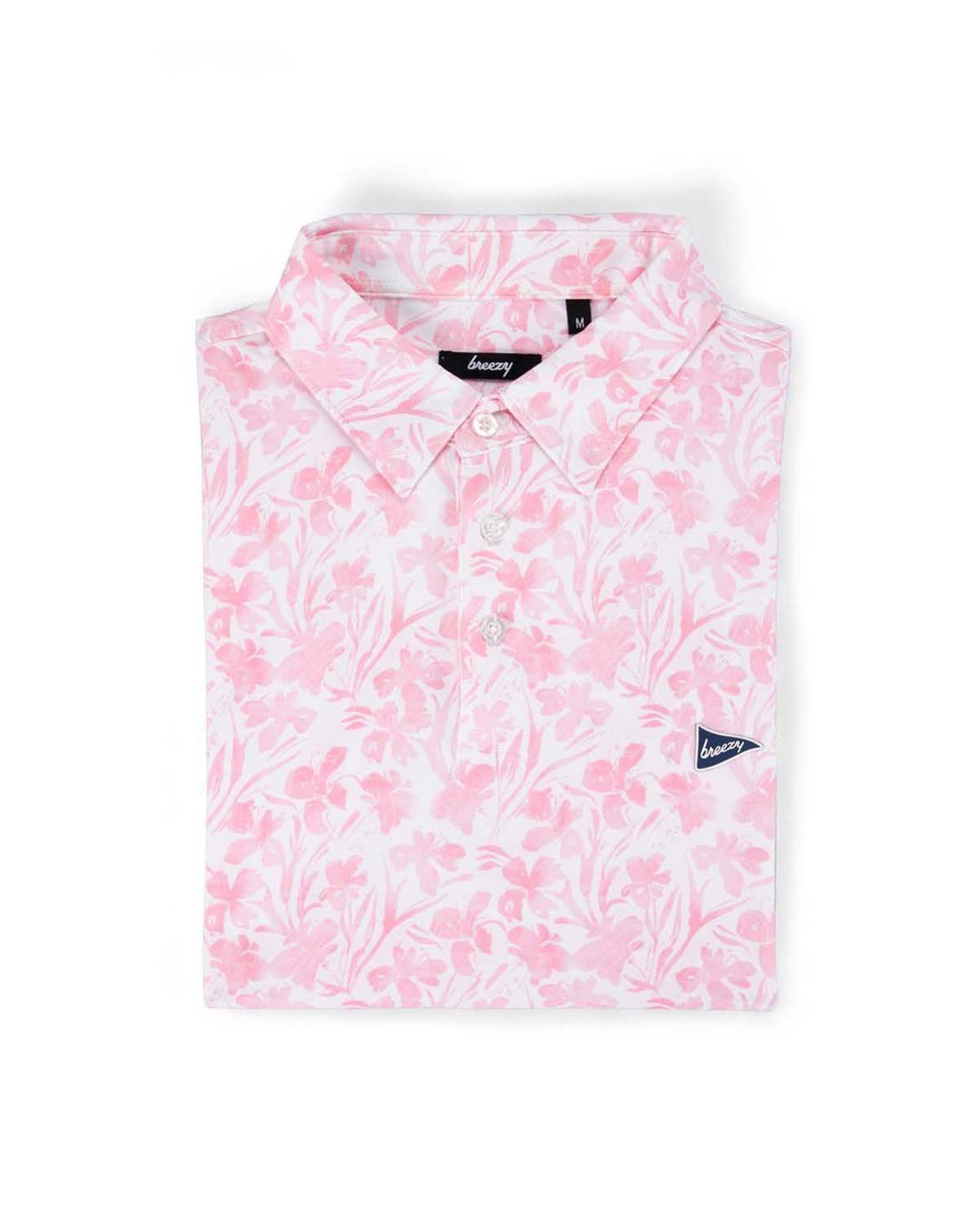 The Watercolor Flowers Polo - Dude Golf