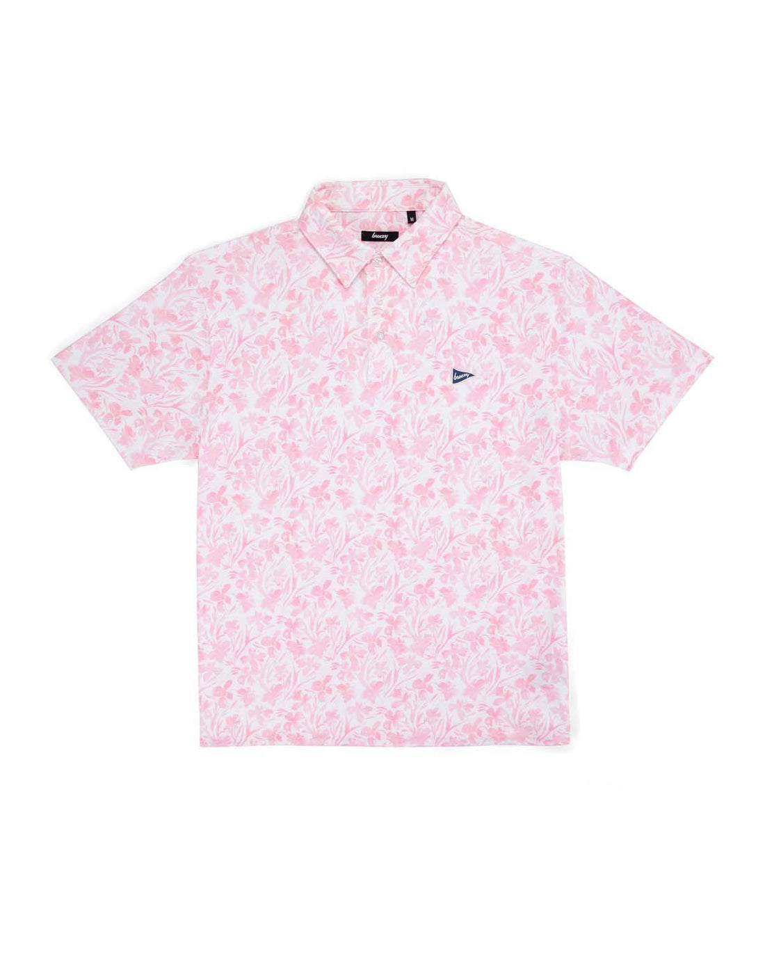 The Watercolor Flowers Polo - Dude Golf
