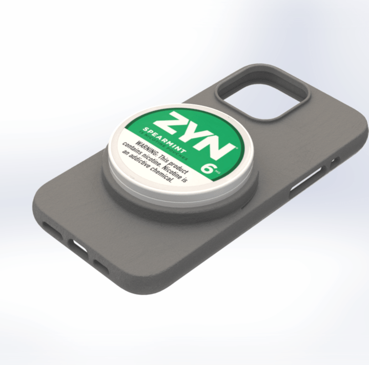 ZYN Can Holder Phone Case – Keep It Close. Keep It Clean. - Dude Golf
